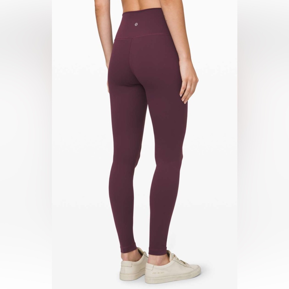 Lululemon Wunder Under 6 28” Arctic Plum - Picture 6 of 12